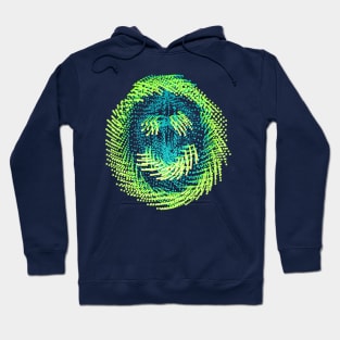 Cute Furry Monster Smiley Face Hoodie